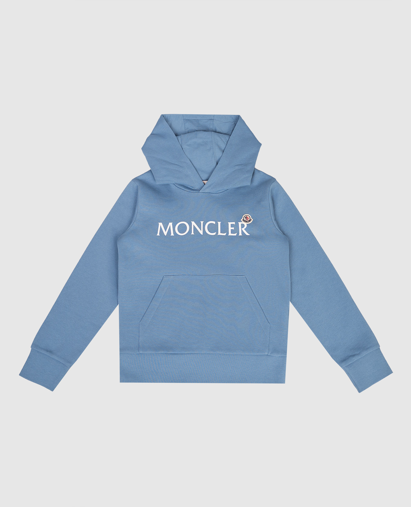 

Children's blue hoodie with logo Moncler ENFANT, Light blue