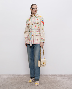 Valentino Blue jeans with edging 6B0DD19X94V