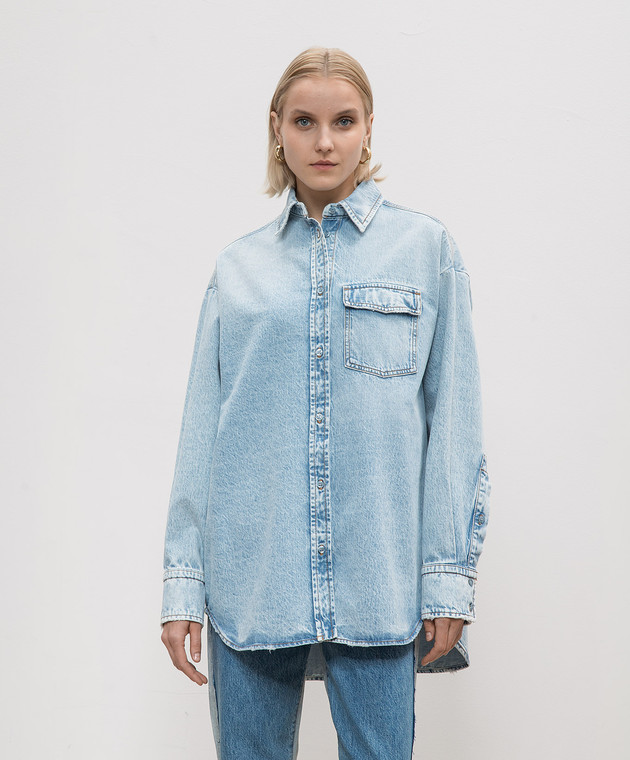 Max Mara - Sportmax デニムシャツ Max Mara Sportmax - Blue denim shirt TARGA TARGA - shop with