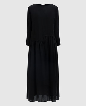 The Row Callas black maxi dress 8002W3001