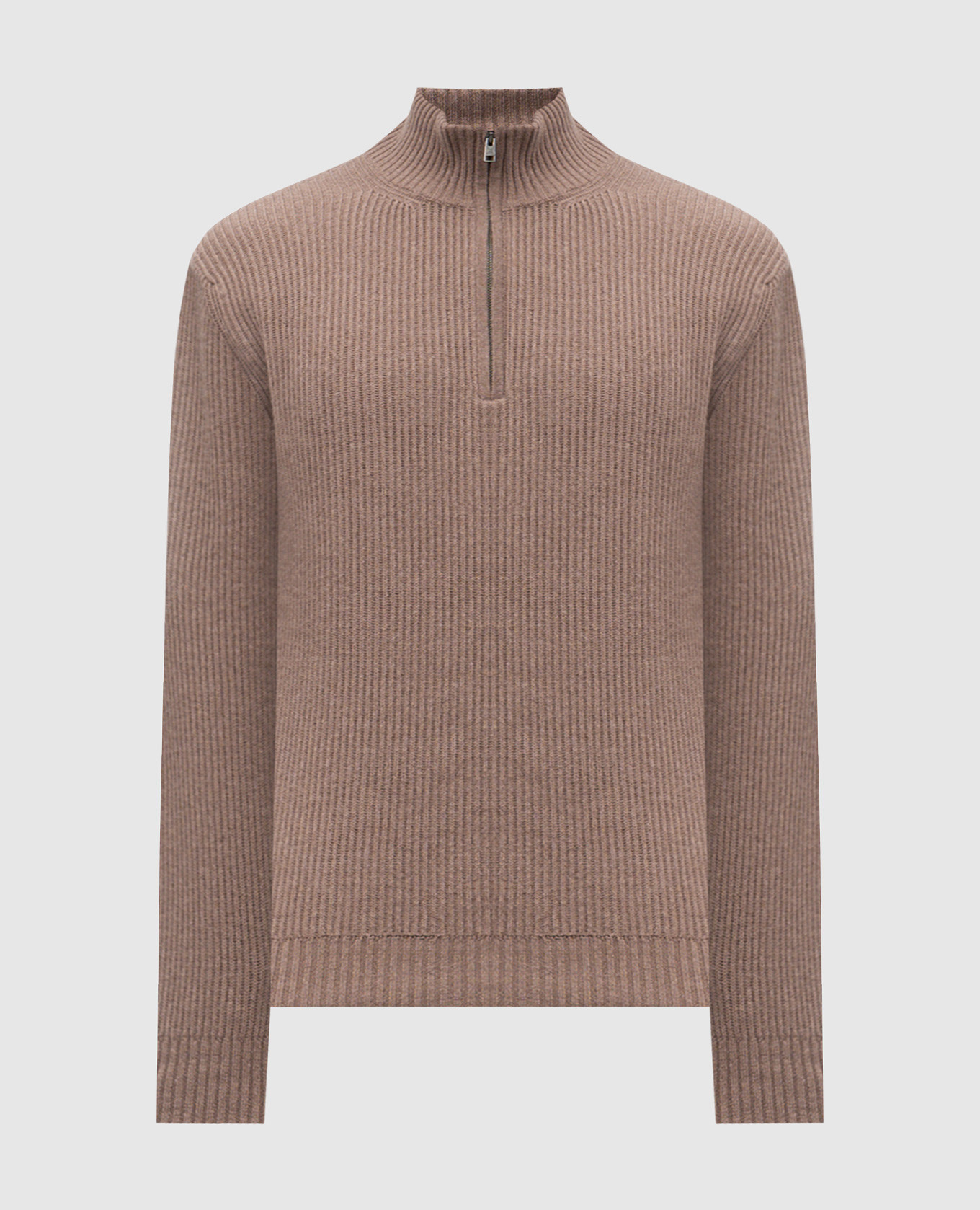 Brown sweater with wool and cashmere Woolrich