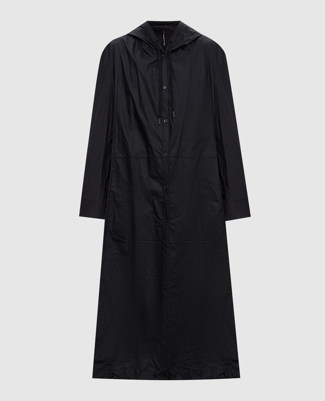

Black double-layered cloak Masnada