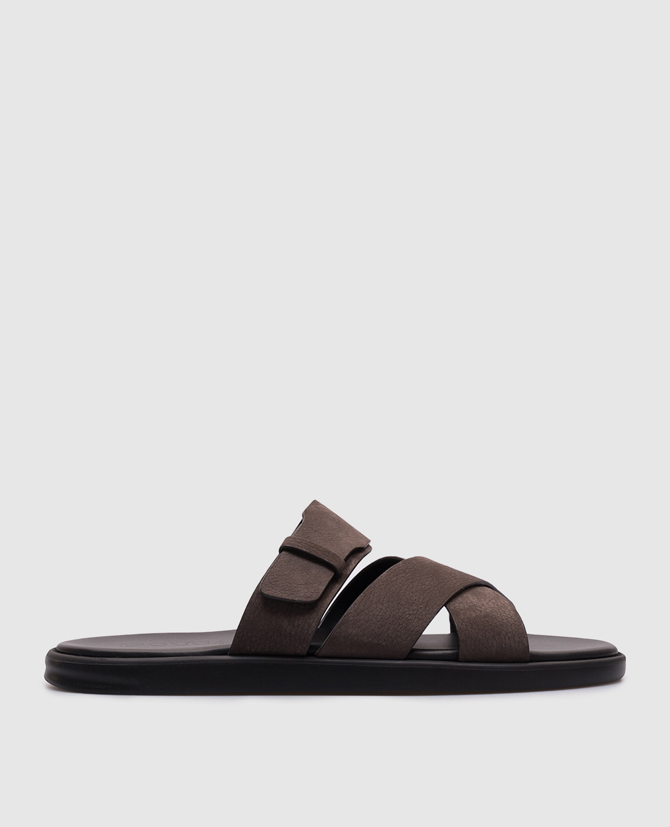 

Brown nubuck flip-flops Doucal's