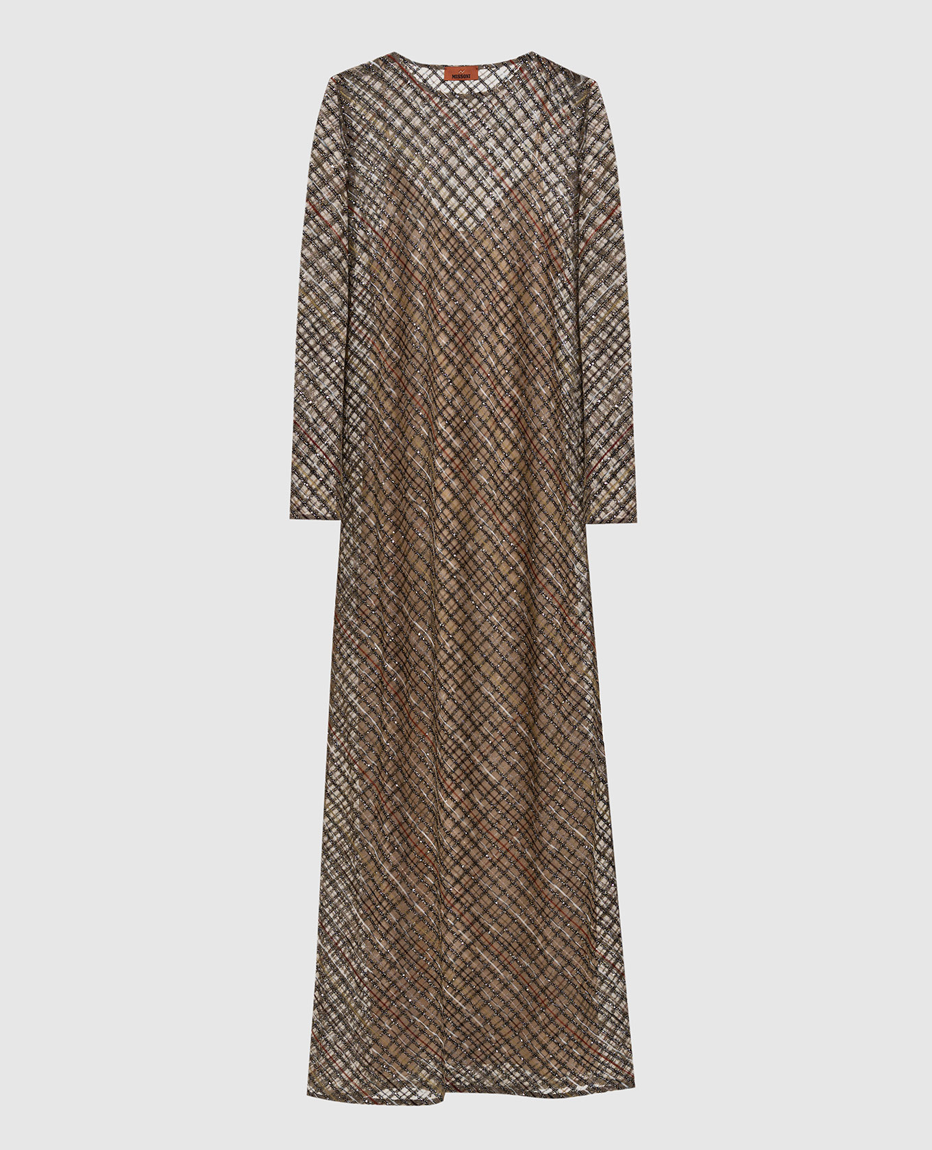 

Beige maxi dress with sequins Missoni