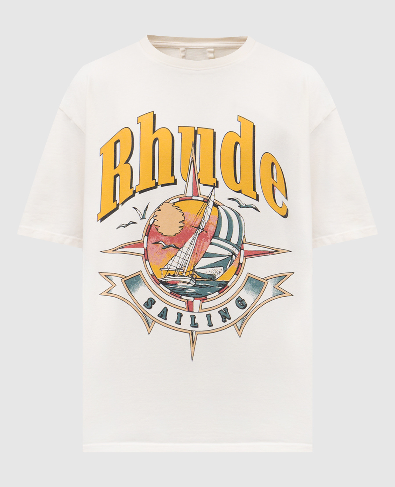 

White T-shirt Port De Rhude Rhude