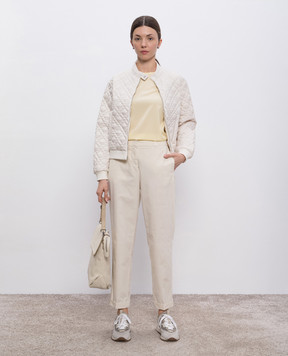Peserico Beige pants P04680T300800