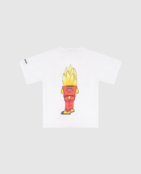 Sprayground Children's white Character T-shirt SPY1377WHT