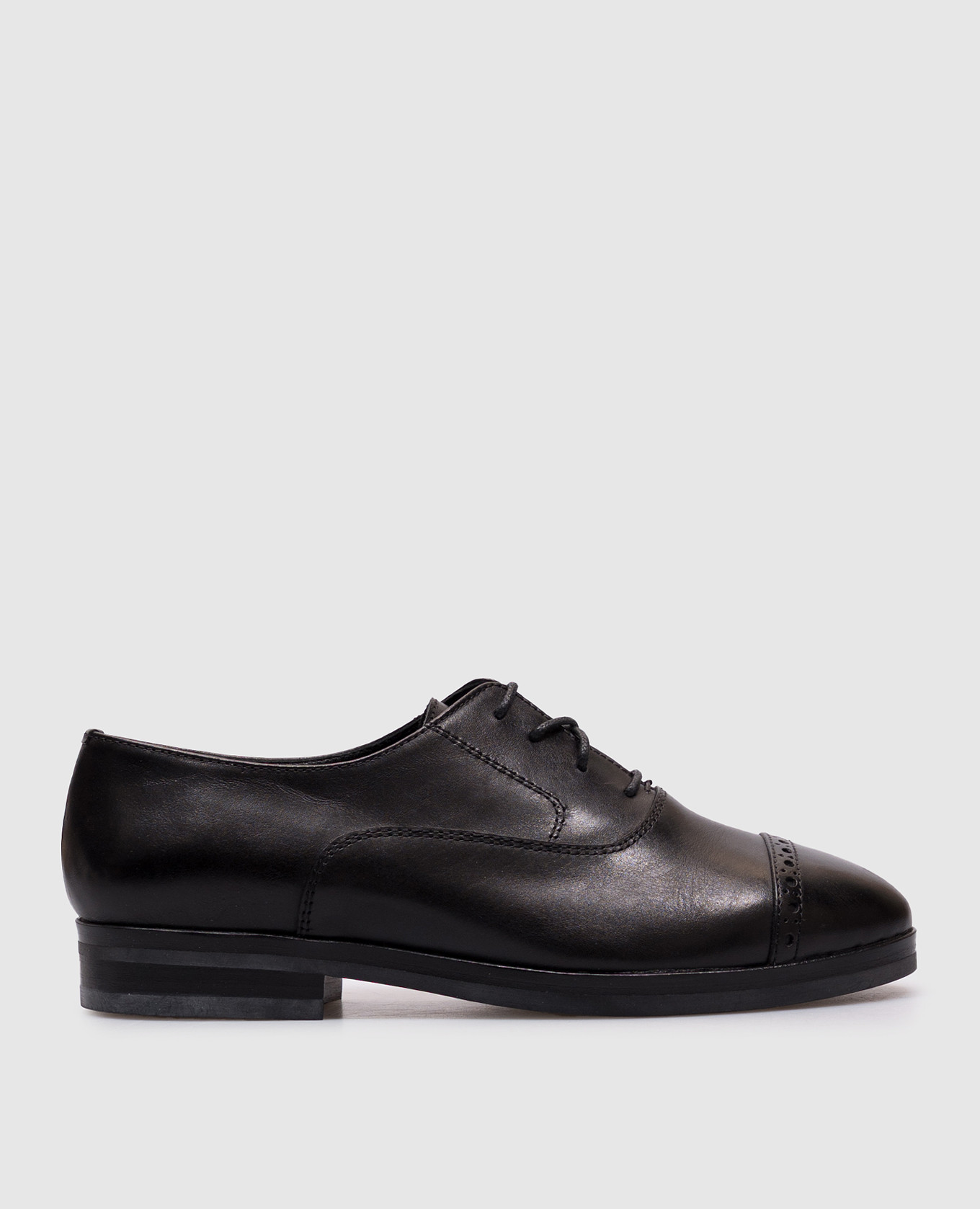 

Black leather oxfords Cecilia Bringheli