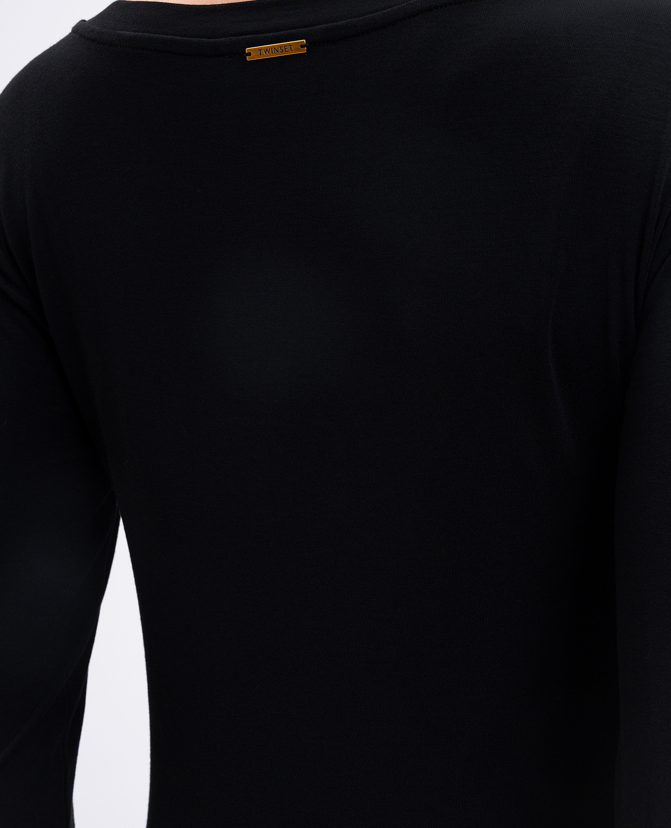 

Black long sleeve with logo Twinset