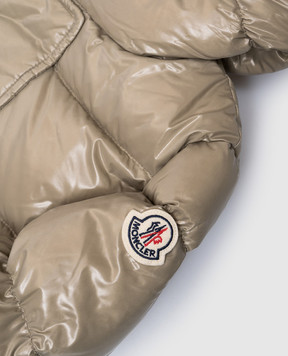 Moncler ENFANT Children's beige down jacket Bellevue J29541C000155963V1214