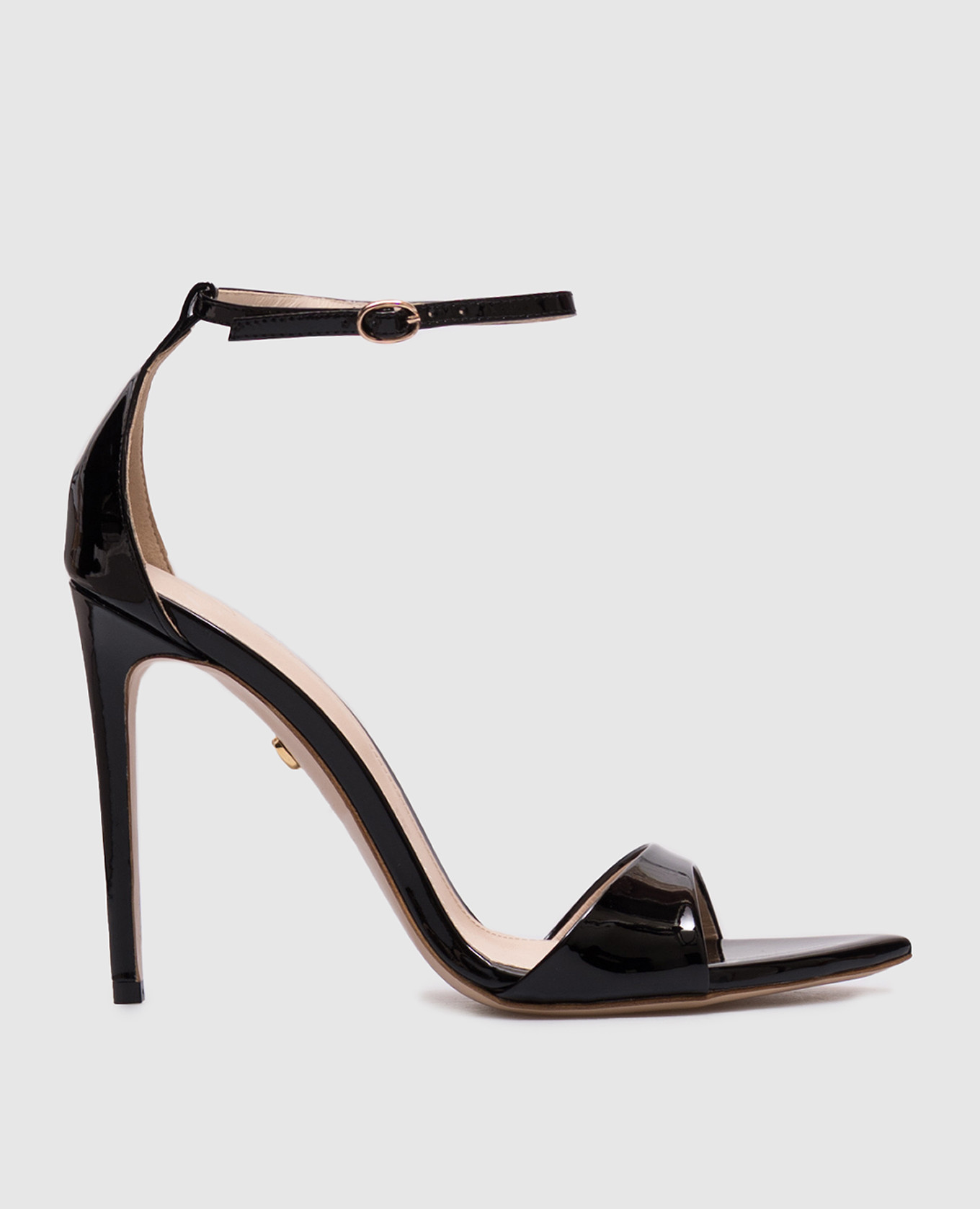 

Black patent leather sandals Babe Pay Pls