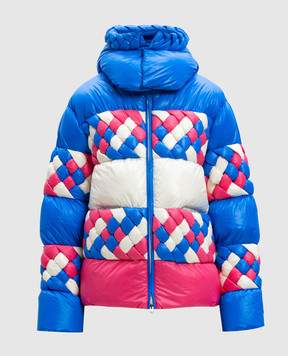 Raxxy Blue quilted down jacket CRDJ008N
