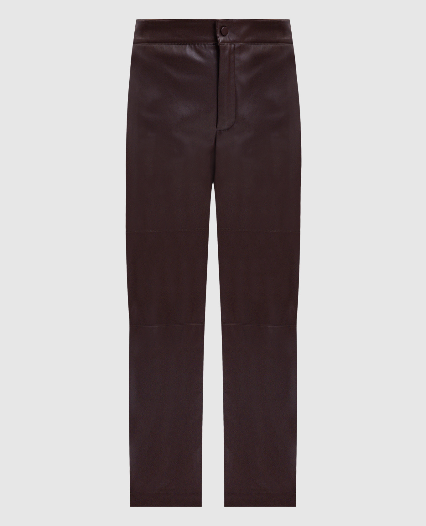 Brown pants with logo Twinset