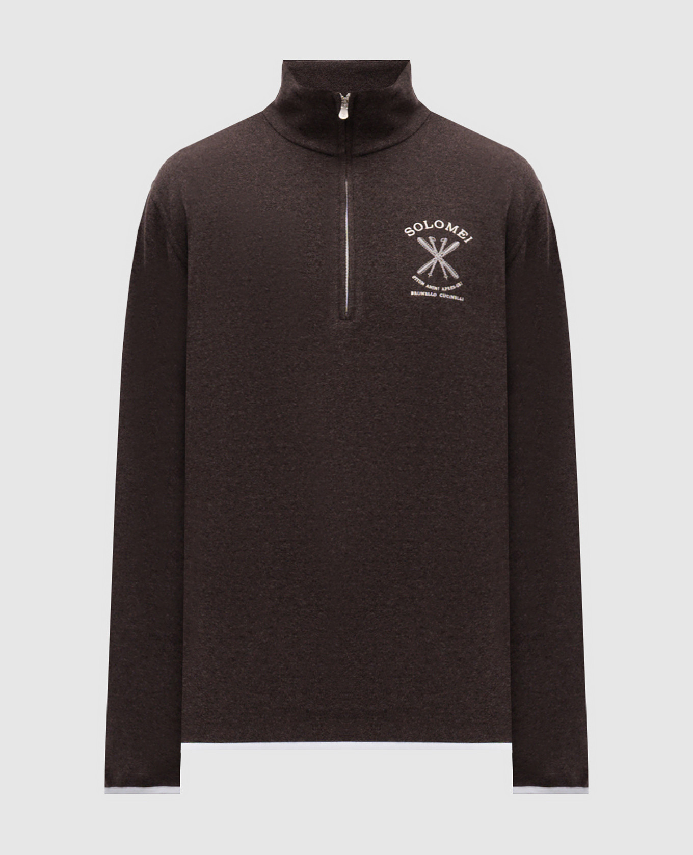 Brown cashmere sweater Brunello Cucinelli