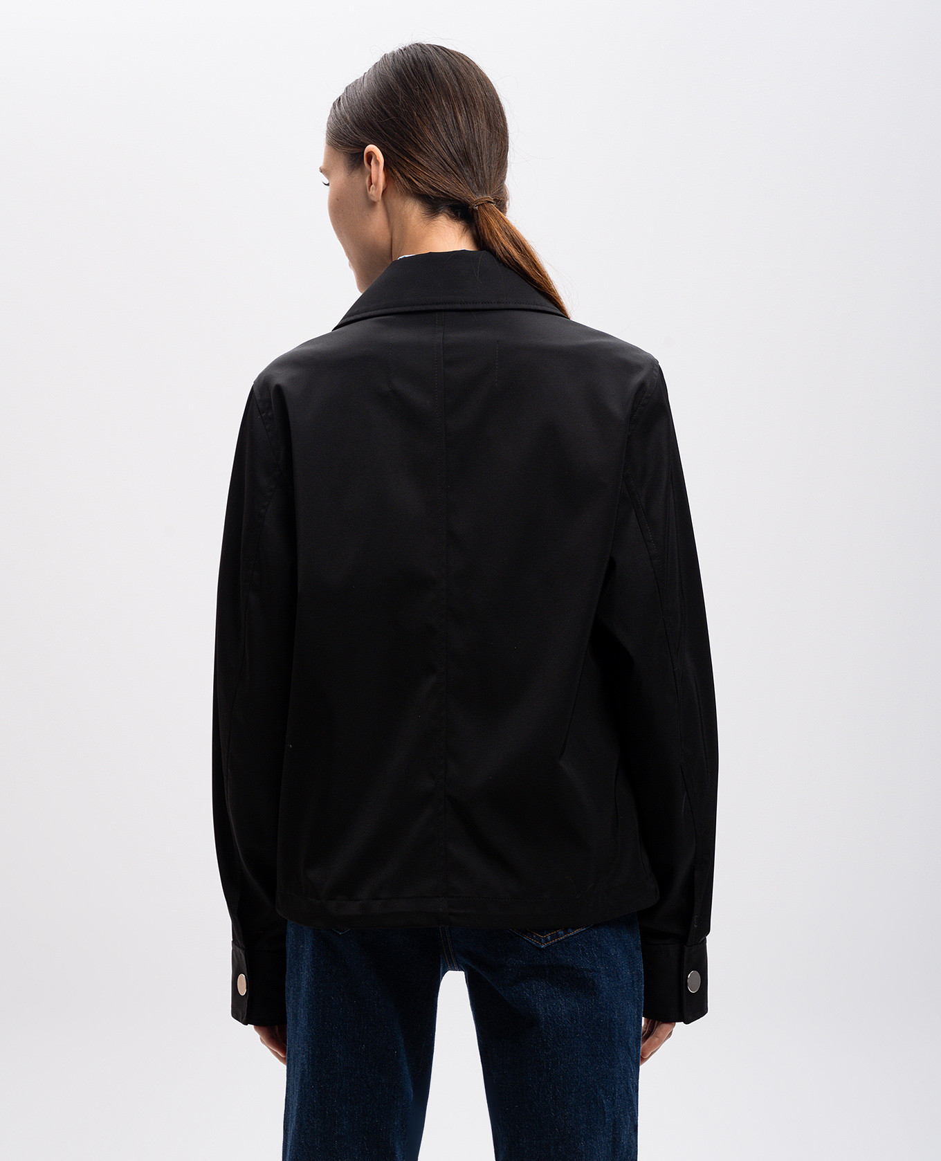 Black jacket with logo Ami Paris 4