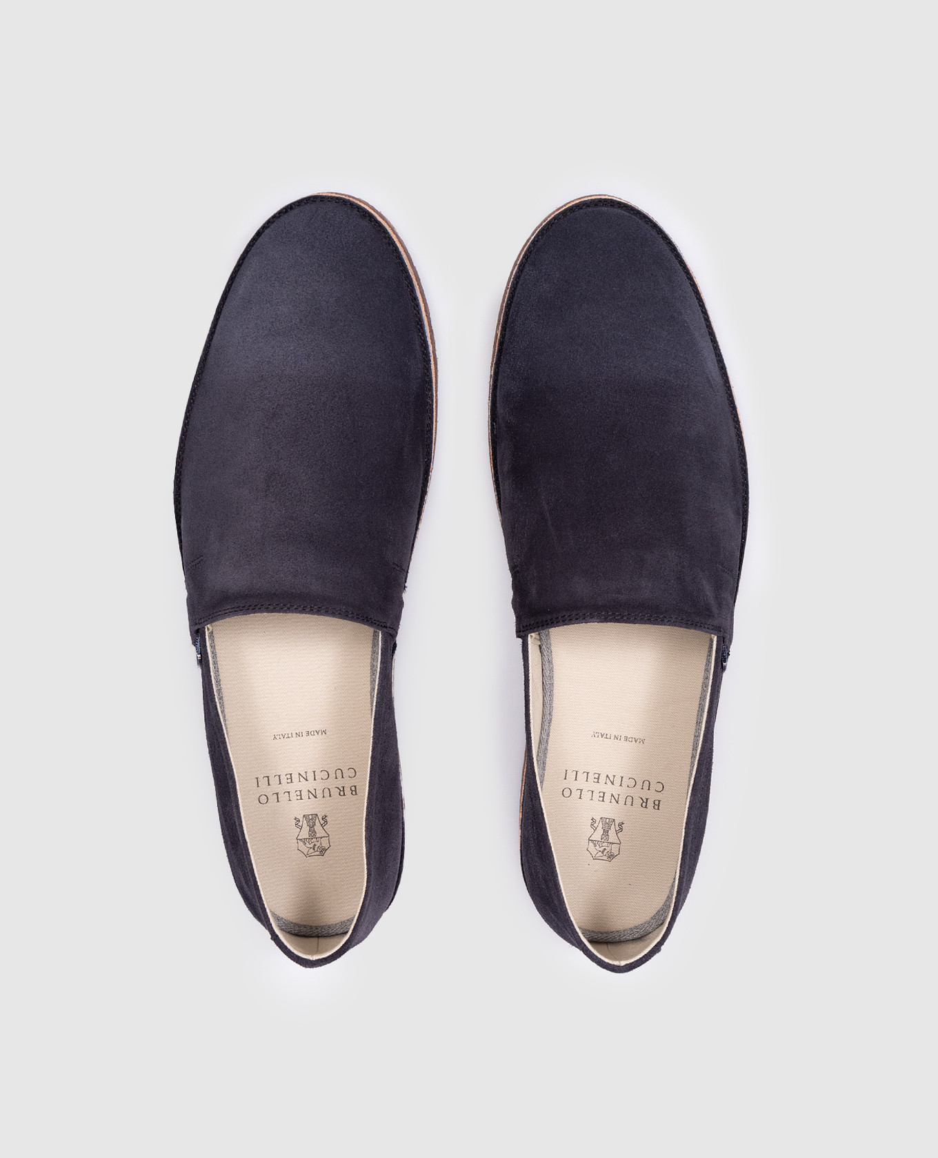 

Blue suede espadrilles Brunello Cucinelli
