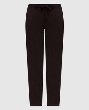 Canali Brown wool trousers AR03472V1659G