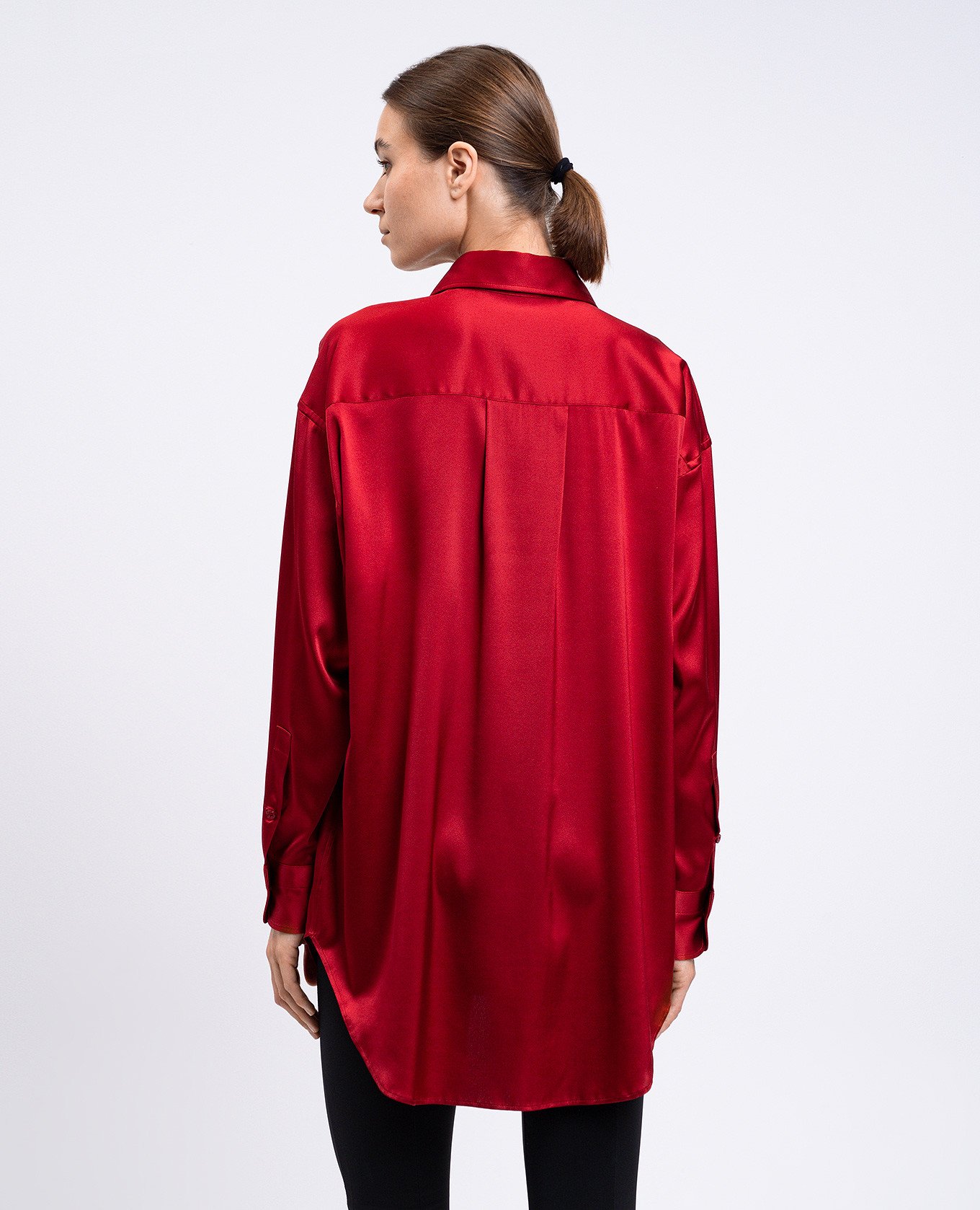 

Red silk blouse Tom Ford