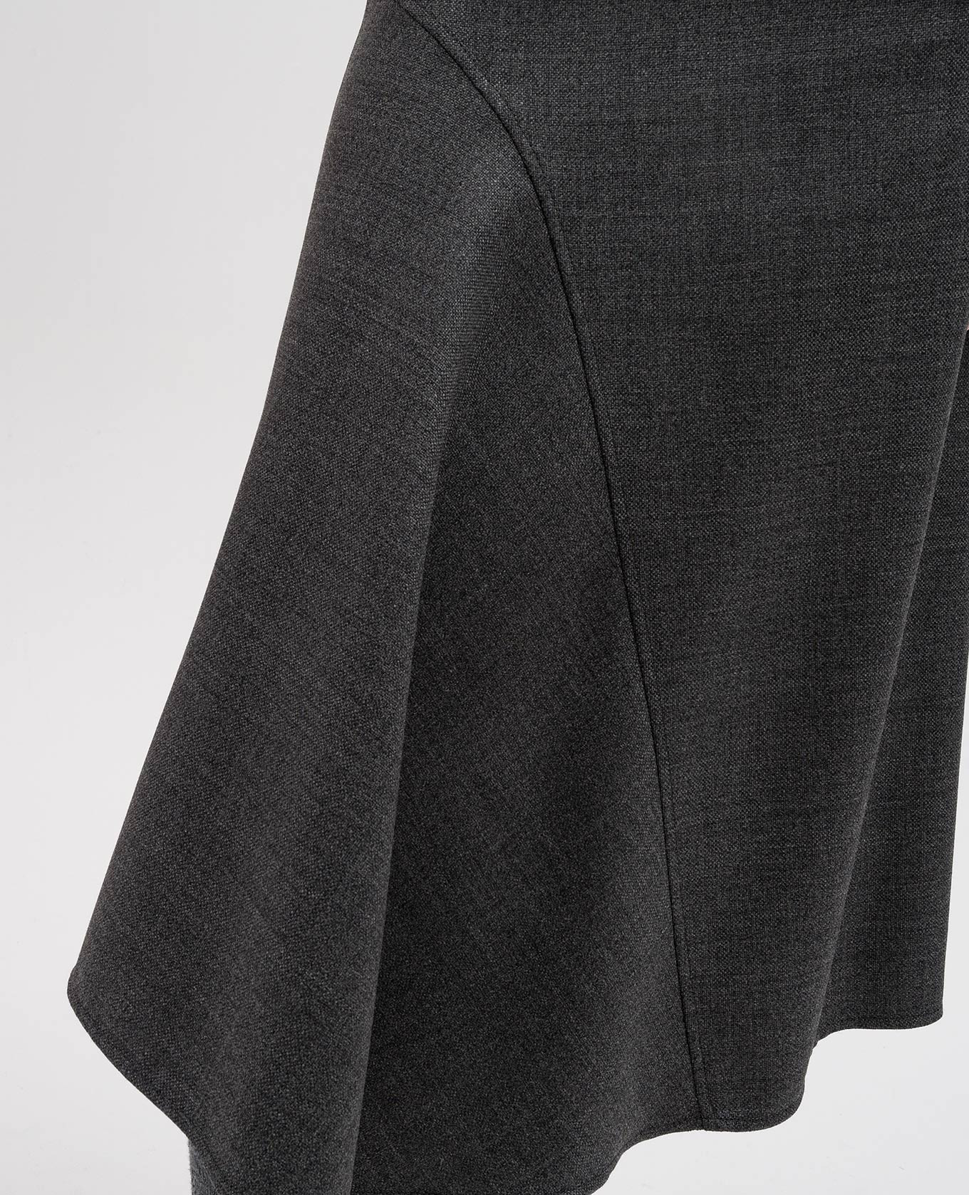 Gray skirt made of wool Brunello Cucinelli 5