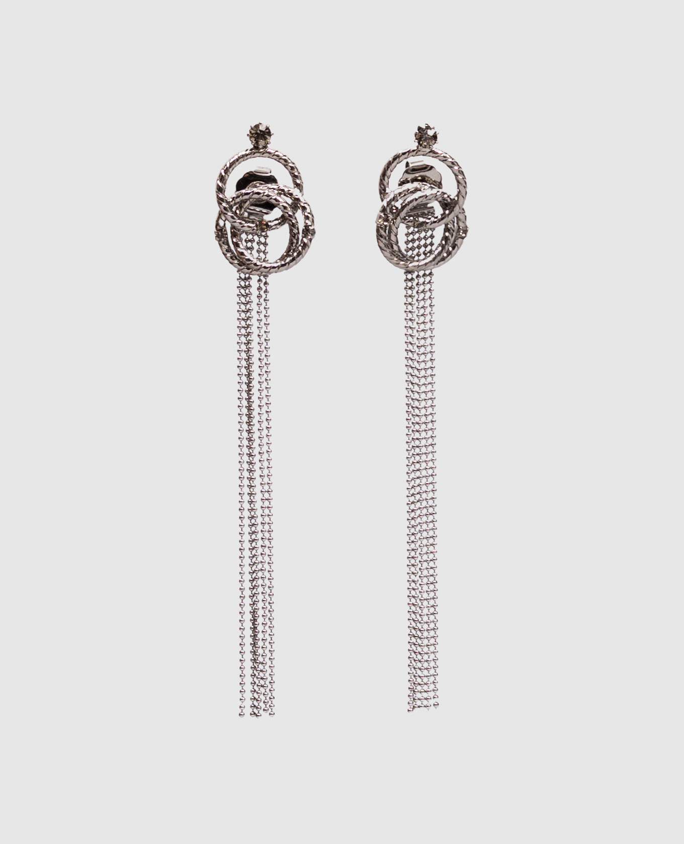 Earrings with crystals Peserico