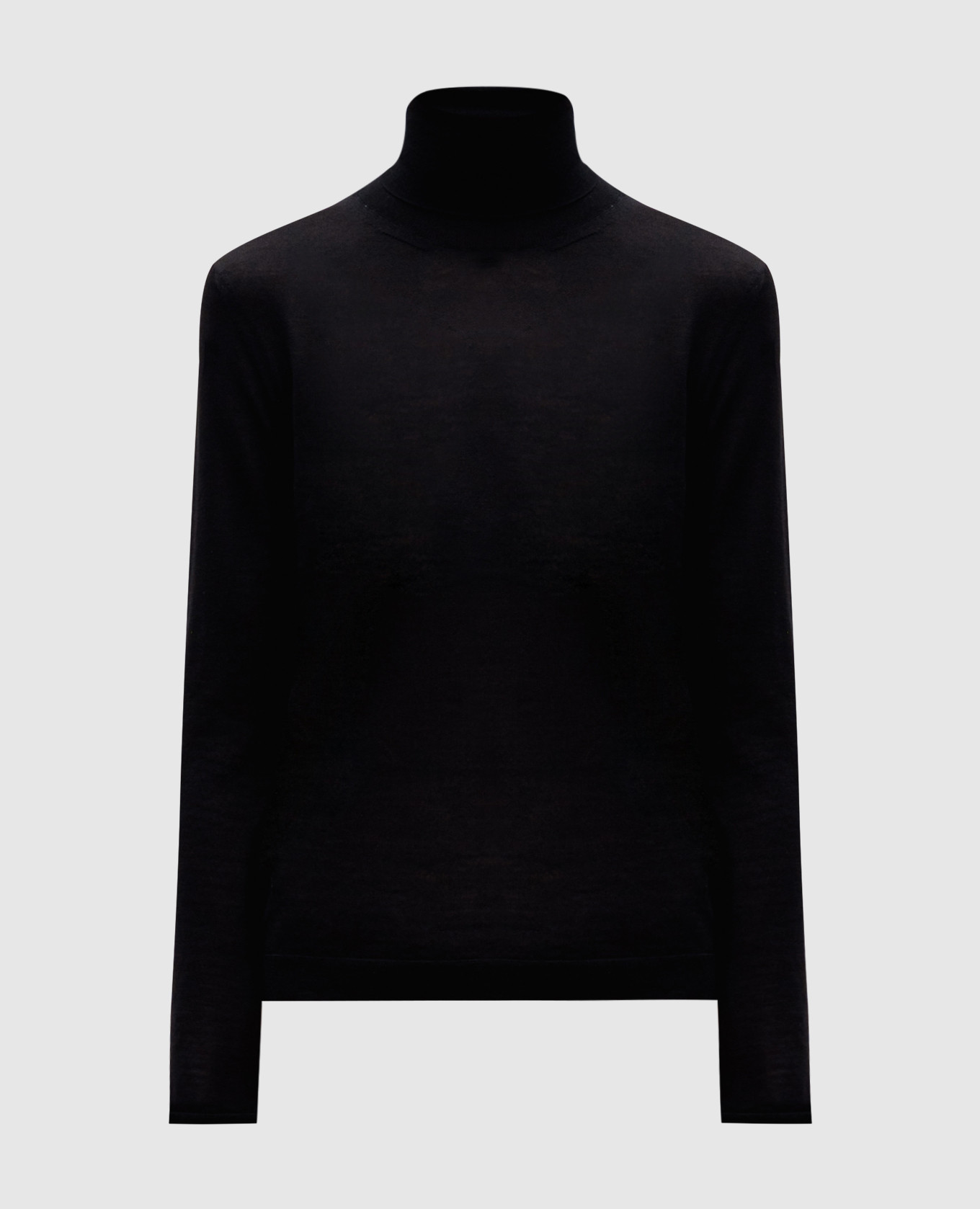 

Black cashmere and silk golf with logo Tom Ford, Черный