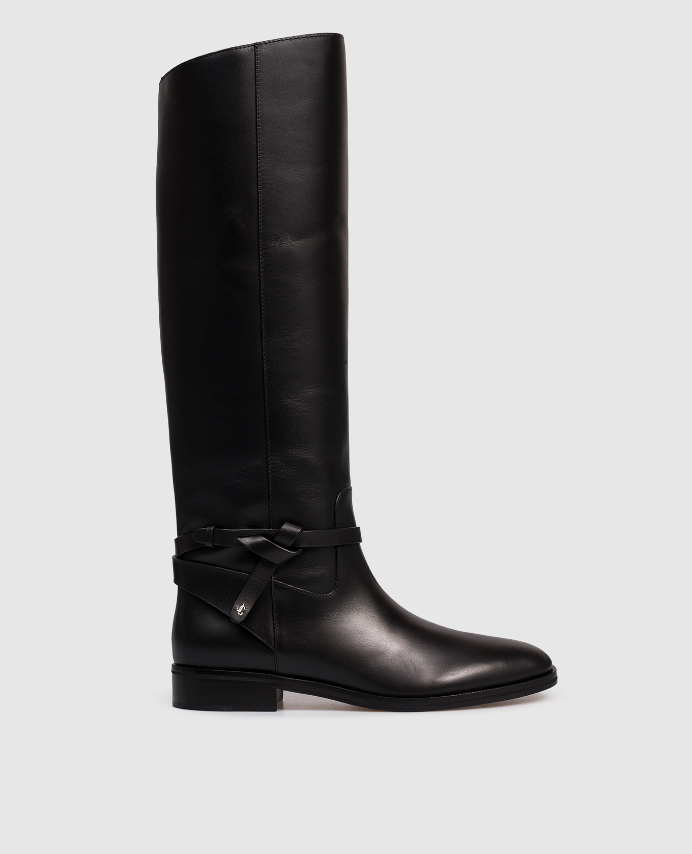 

Black Lawton leather boots Jimmy Choo