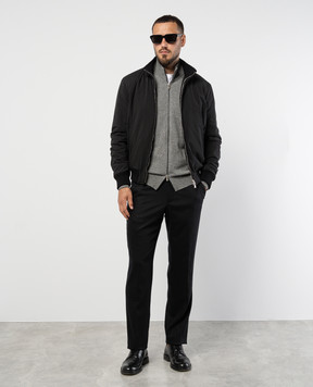 Enrico Mandelli Black pants made of wool GYMP024442