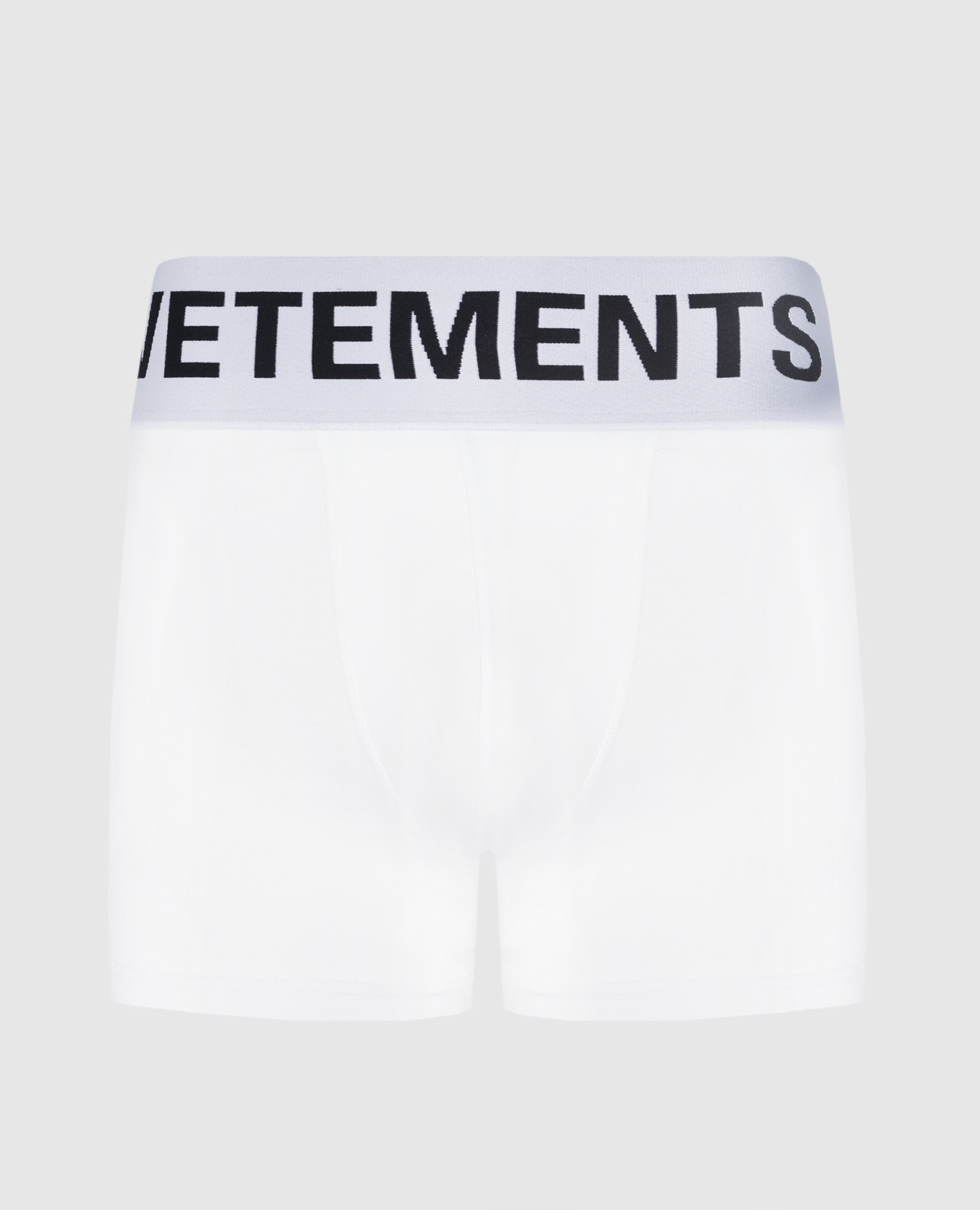 

White boxer briefs with contrasting logo Vetements