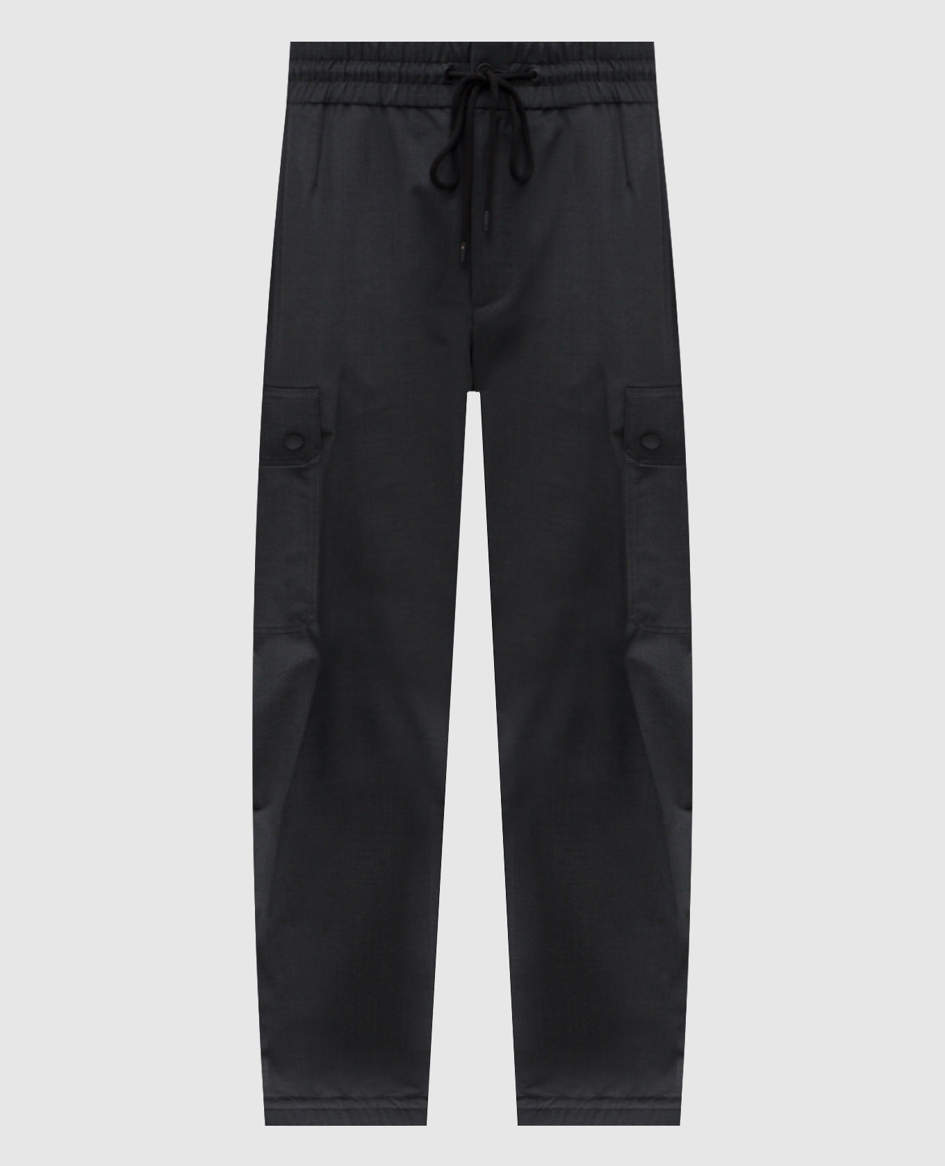 Grey wool joggers Dolce&Gabbana