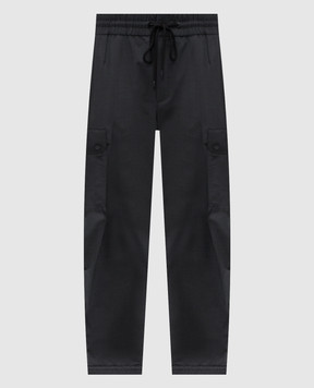 Dolce&Gabbana Grey wool joggers GP14PTFURK8