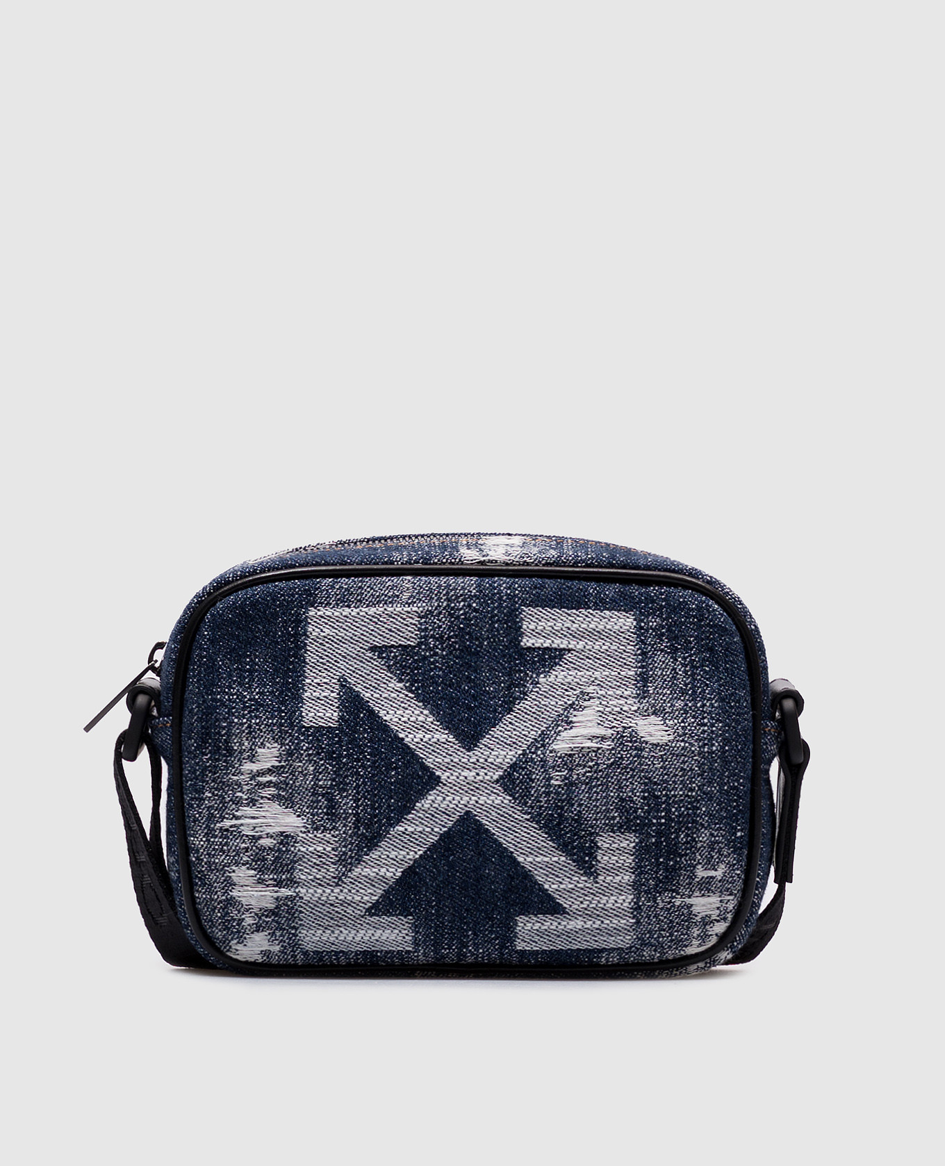 

Blue bag with logo pattern Off-White