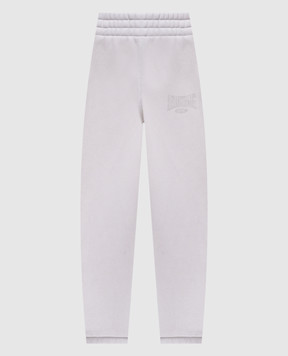 Alexander Wang White insulated joggers with logo print 4CC2254420
