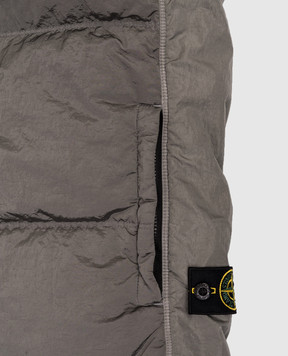 Stone Island Children's khaki down vest with logo K2S16G100001S001968