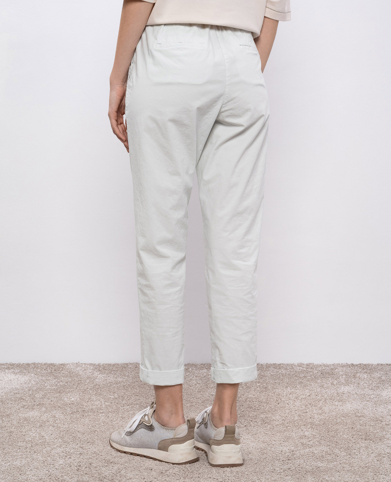 

Green pants with lapels Peserico