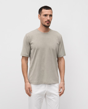 Cashmere&Whiskey Khaki T-shirt TS645B2360726F