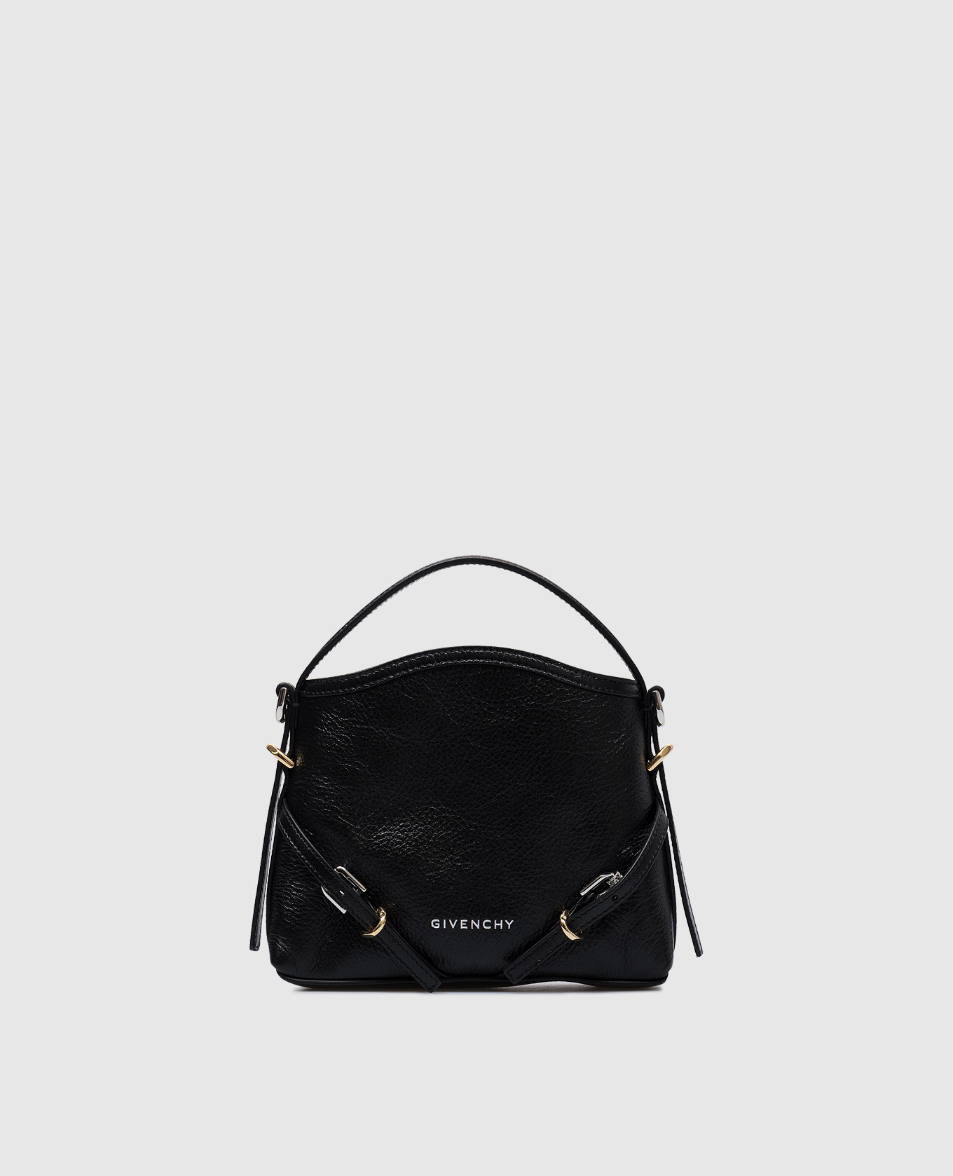 

Nano Voyou black leather bag Givenchy
