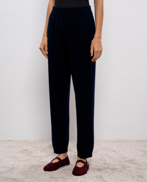 LISA YANG Symone blue cashmere pants 2025325