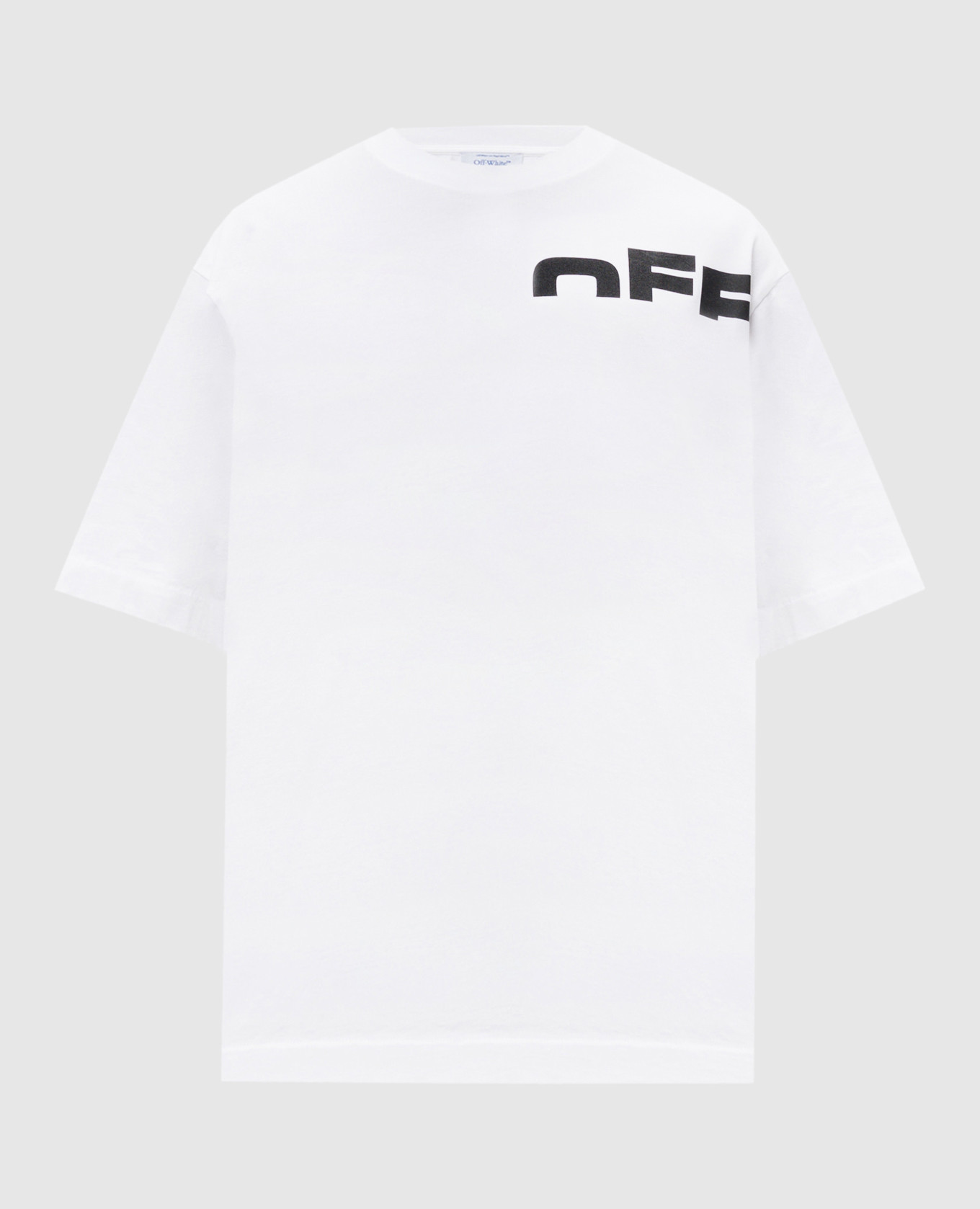 

White T-shirt with logo print Off-White
