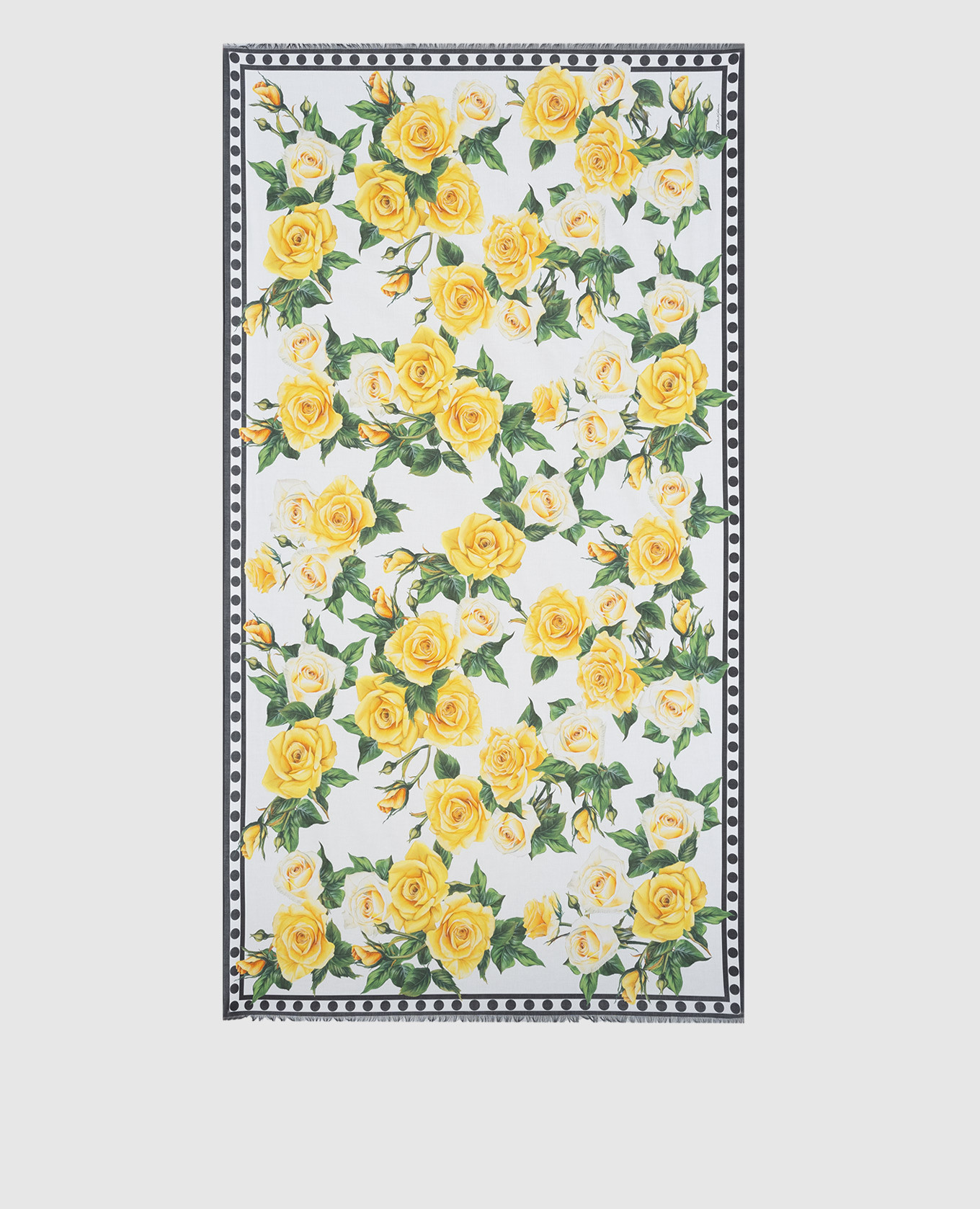 

White pareo in floral print Dolce&Gabbana