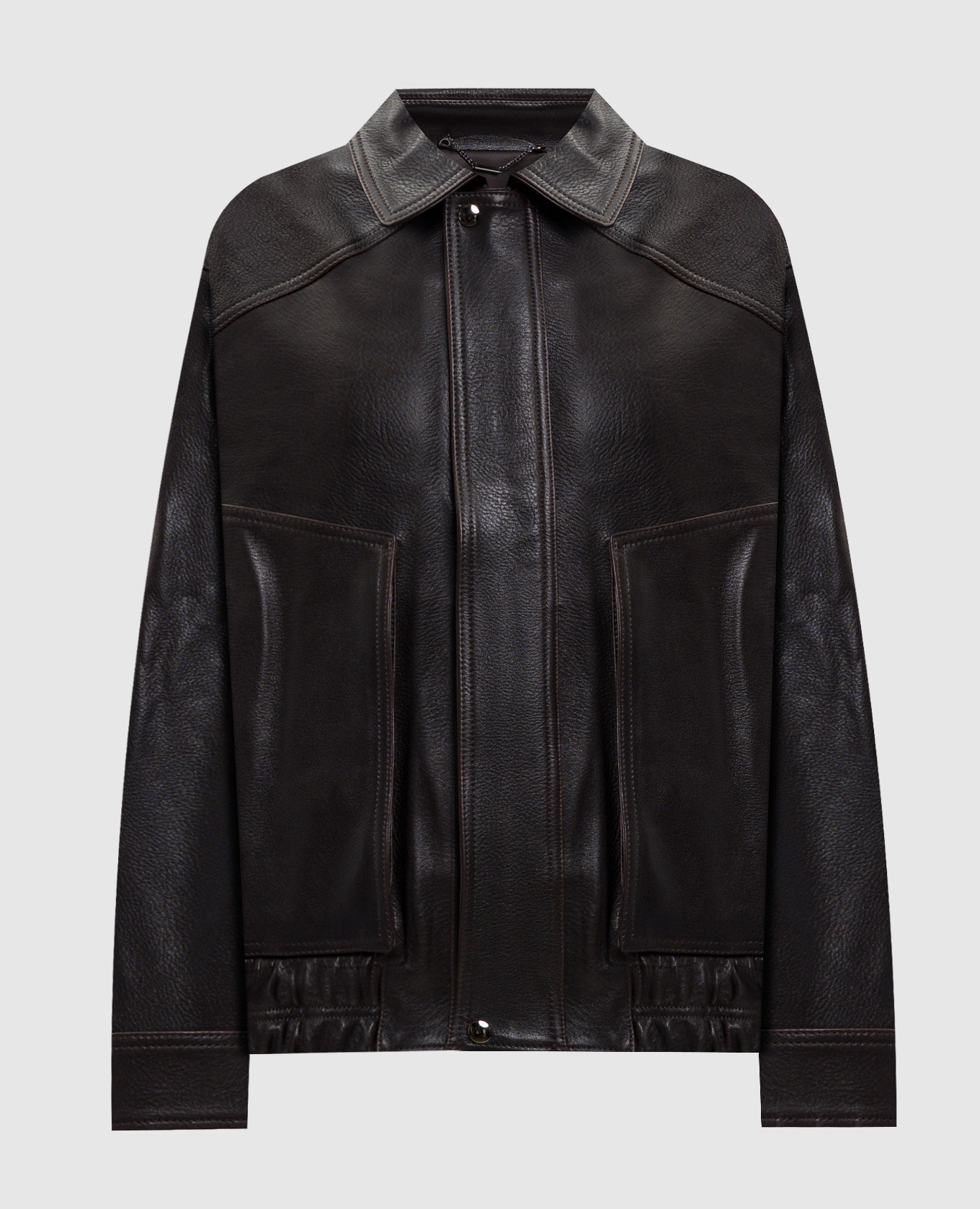 

Brown leather jacket Babe Pay Pls