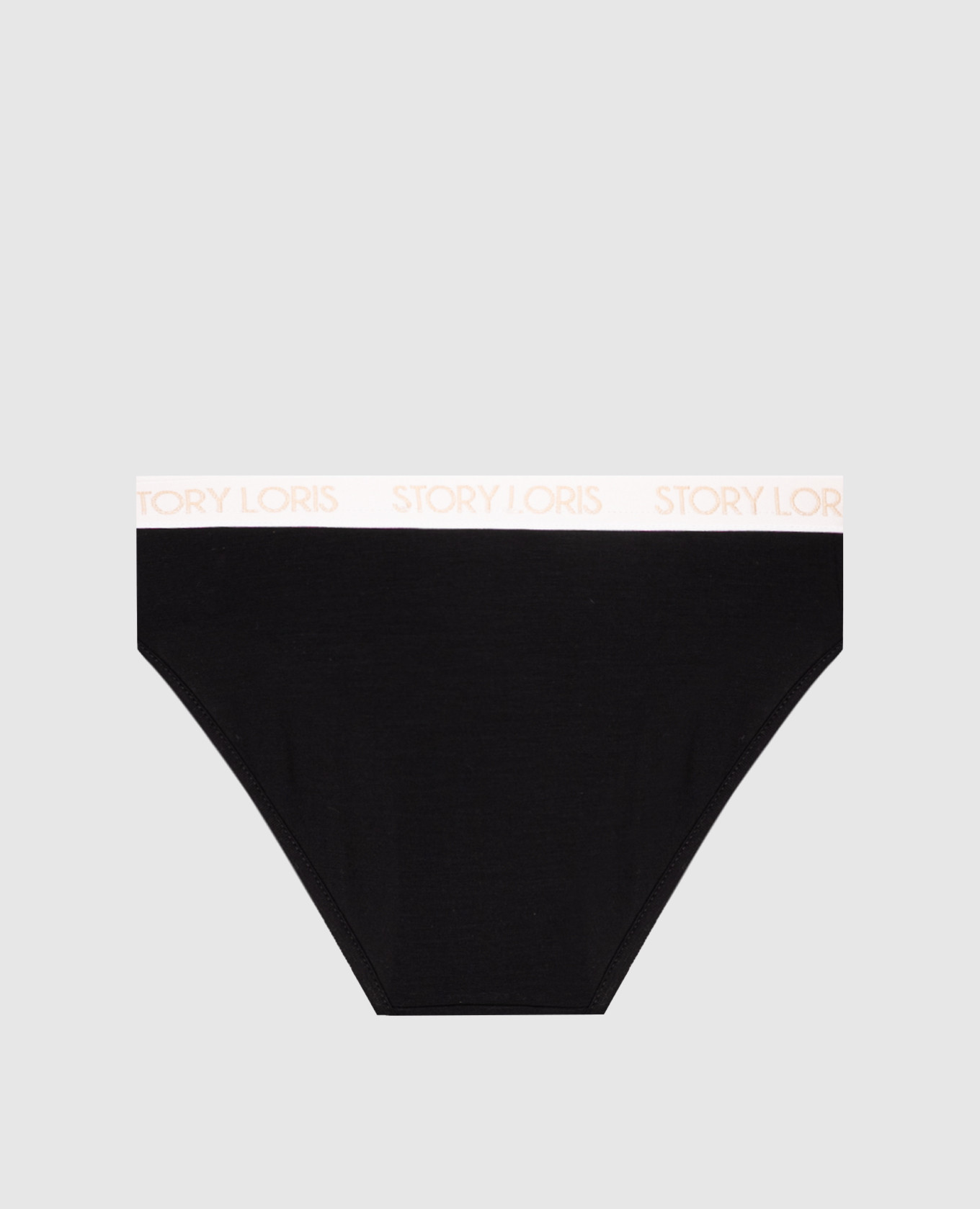 

Children's black panties with logo Story Loris