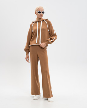 Twinset Brown pants 252LI3NAA