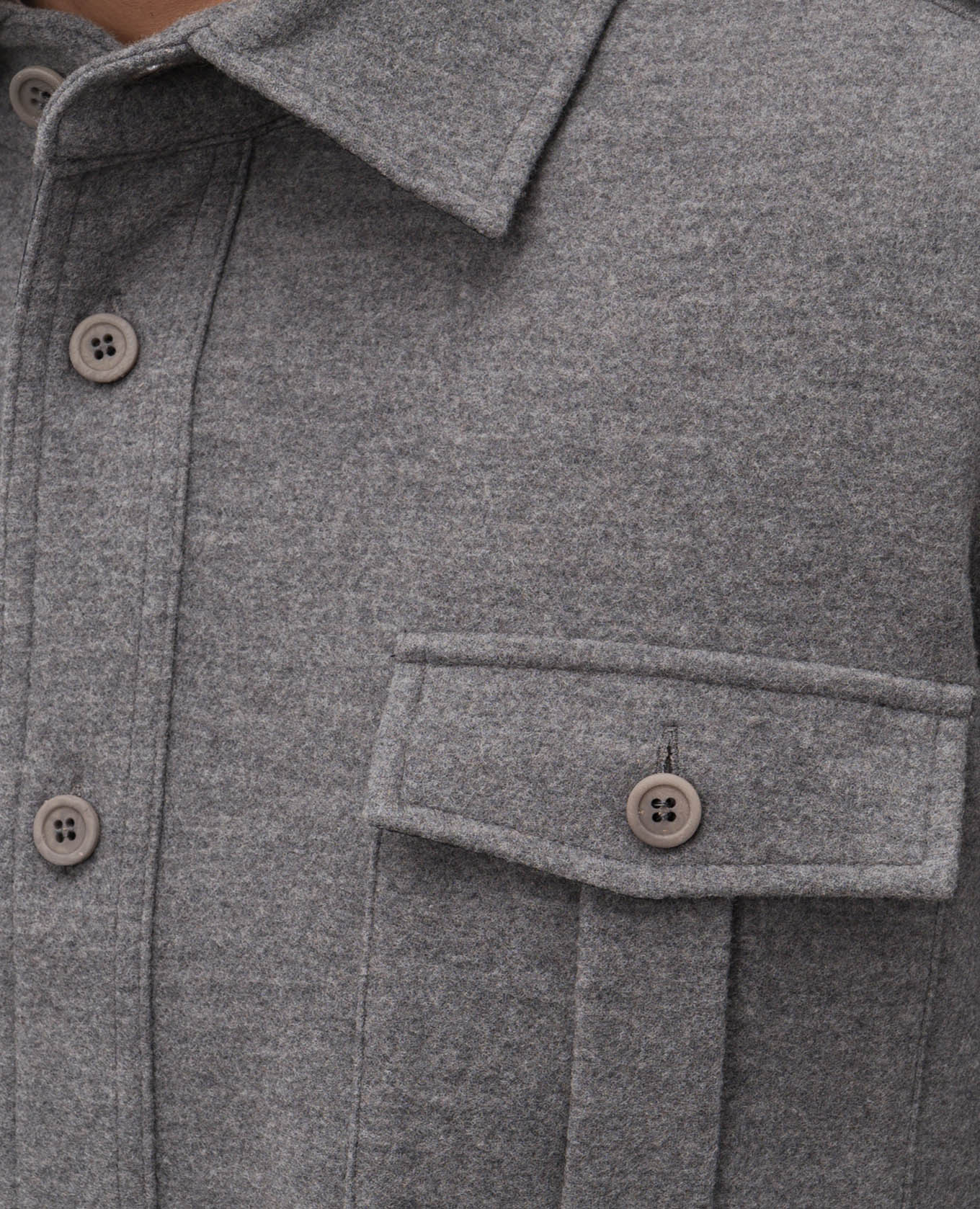 

Gray shirt with wool Sease, Grey