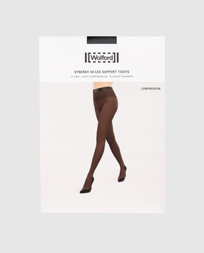 Wolford Black tights Synergy 40 Den 14977