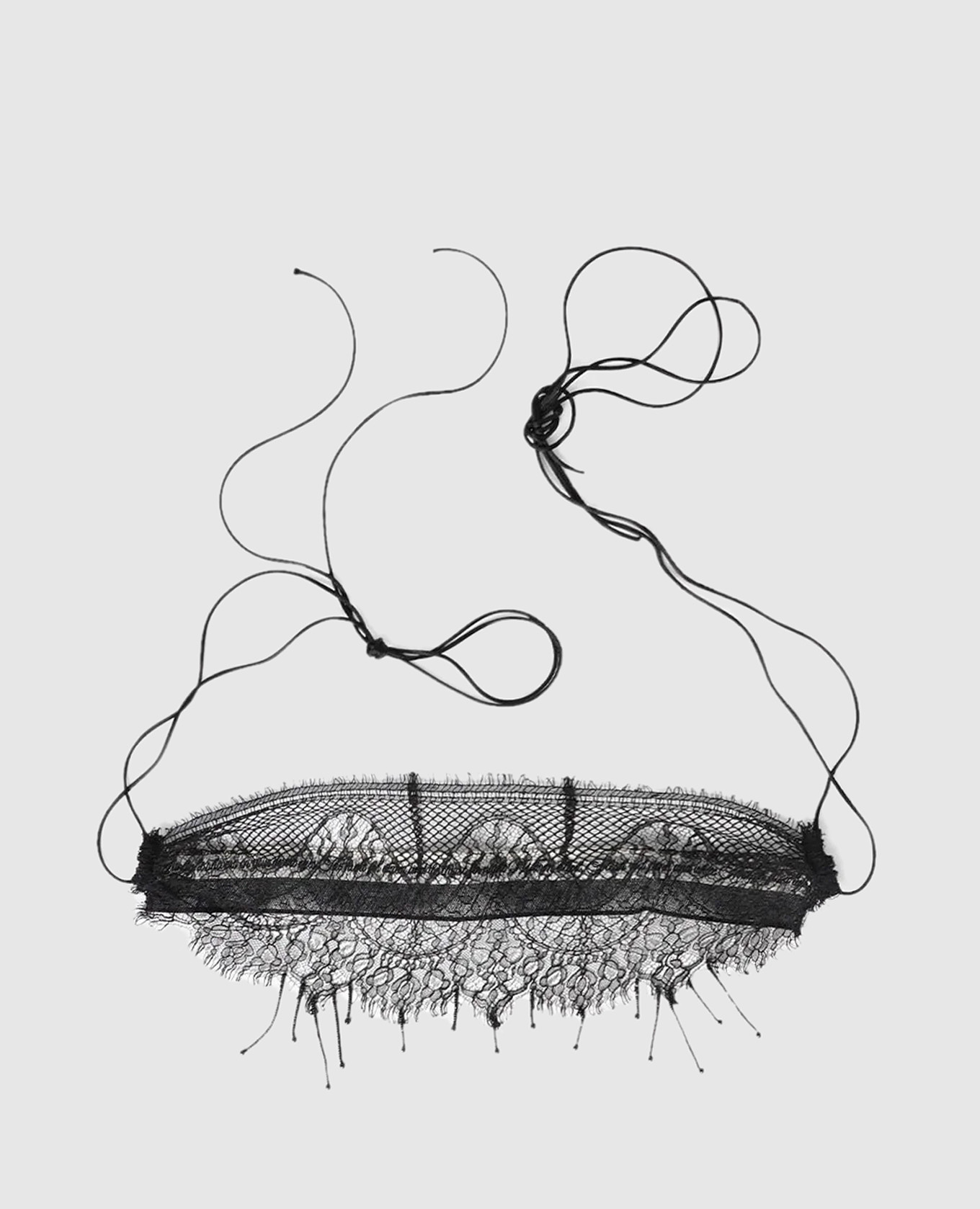

Klas black lace headband Ann Demeulemeester