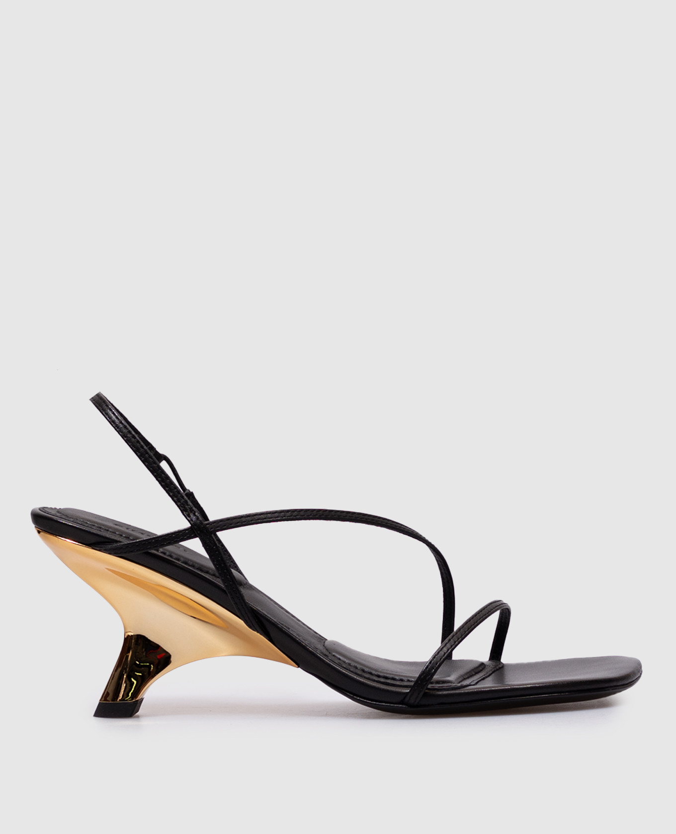 Shadow black leather sandals Simkhai