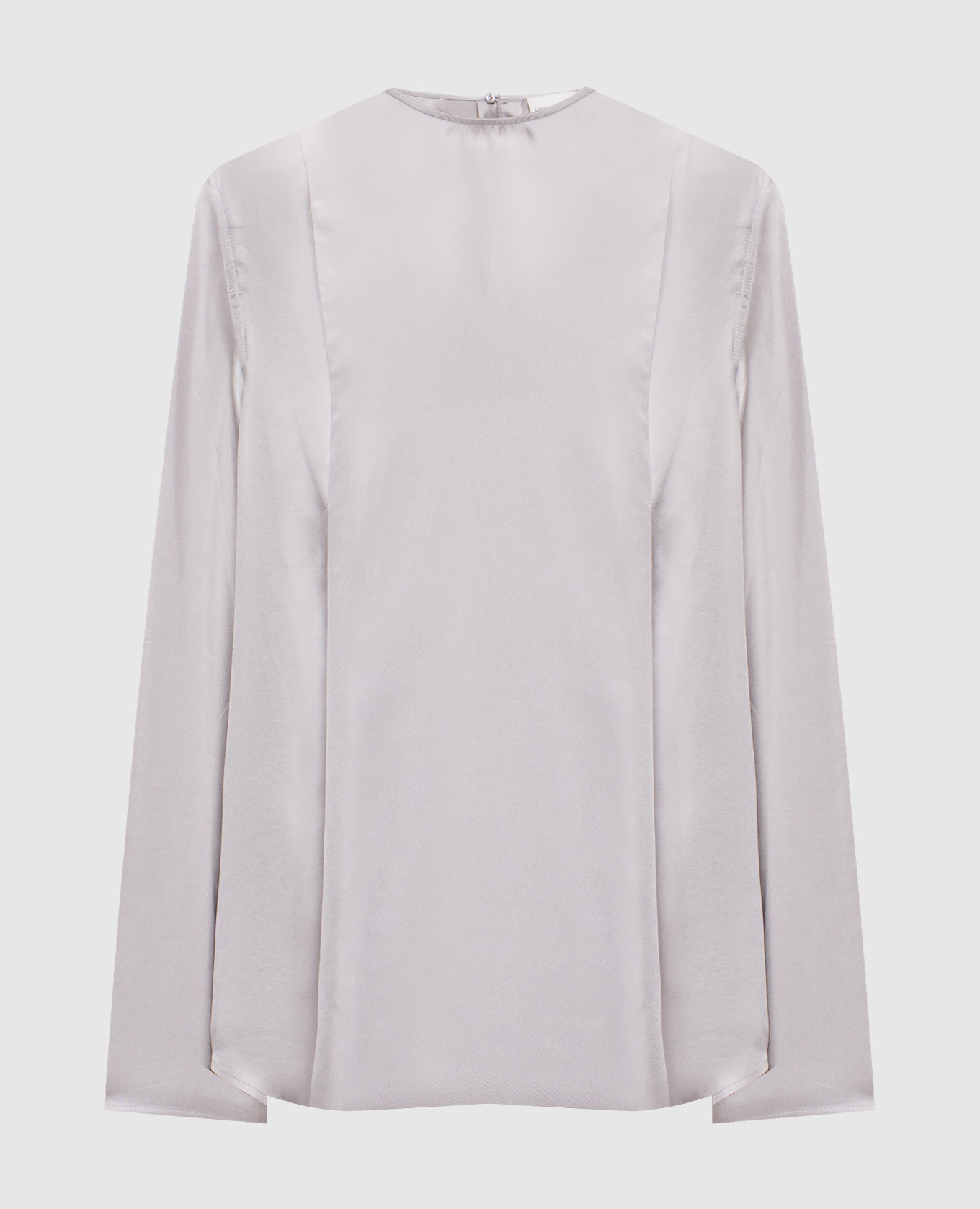 ADALYN gray silk blouse