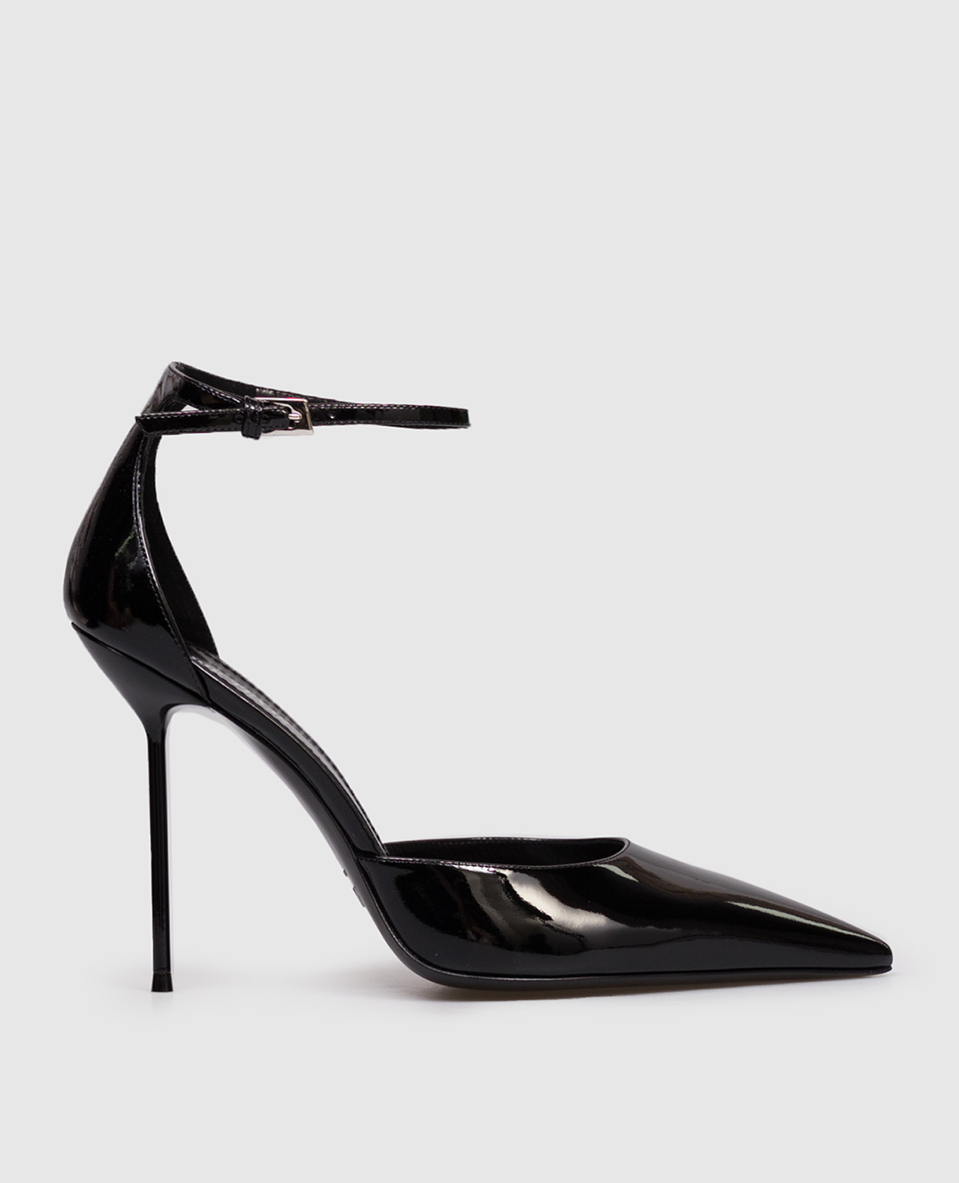 Black patent leather sandals LIDIA Paris Texas