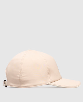 Stefano Ricci Beige cap with textured logo MCV53NV15FPL001H
