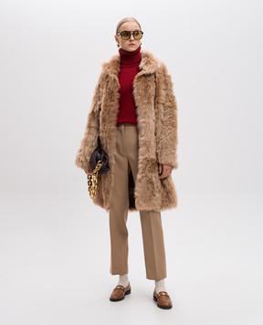 Jil Sander Beige wool chinos J02KA0304J40002